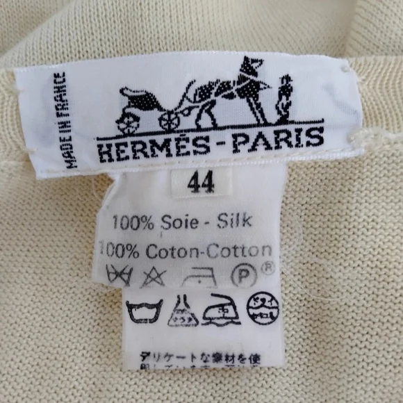 Hemes Colorful Button-Up Blouse Cotton/Silk - Picture 7 of 13